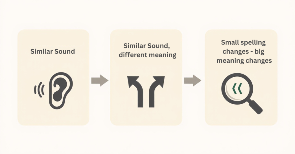 Most Common Confusing Words in English for Beginners - English Aura