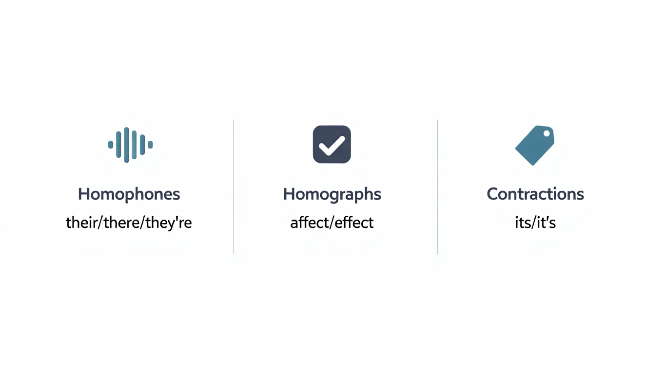 learn confusing words by grouping