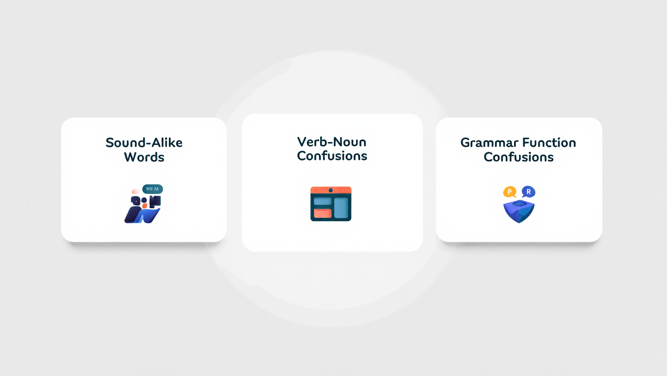 Most Common Confusing Words in English for Beginners