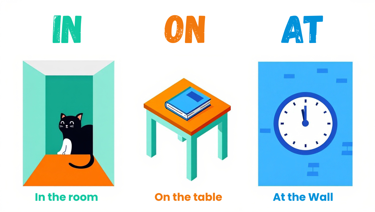 Prepositions for Beginners with Examples