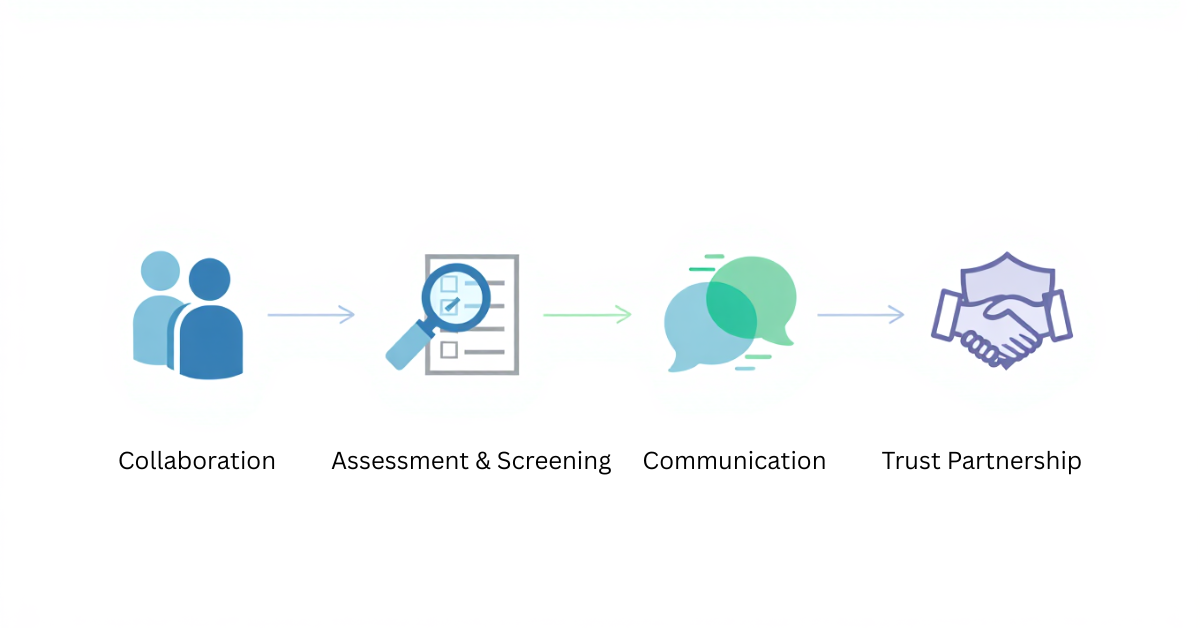 How new writers find safe and reliable collaborators