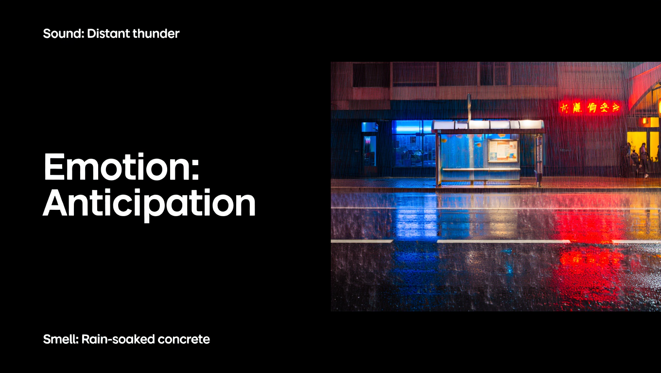 Image explosion method for sensory short story writing