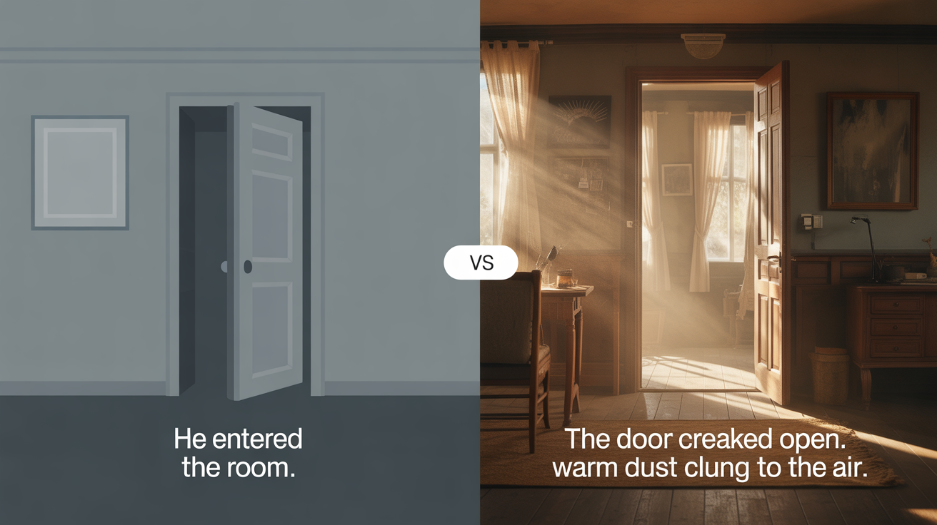 Sensory Words Fix Flat Scenes (150+ Examples)