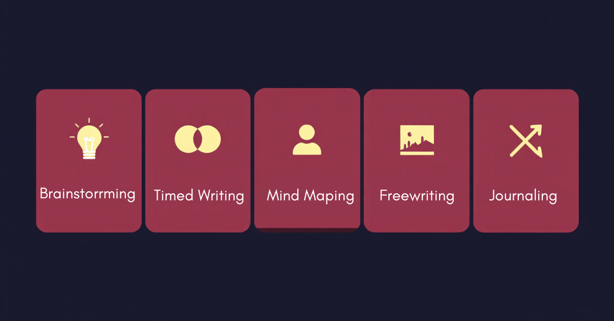 Overview of weird writing exercises and their goals